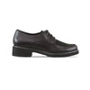 Ronnie Lace up Oxford in Black Leather 