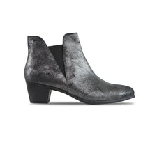 Jackson Graphite Metallic Cow Suede - Swatch