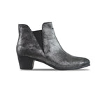 Jackson Chelsea Style Bootie in Black Metallic - Outside View