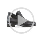 Brenna, Tailored Fashion Bootie in Soft Leather, on EVA Outsole - Lifestyle Video