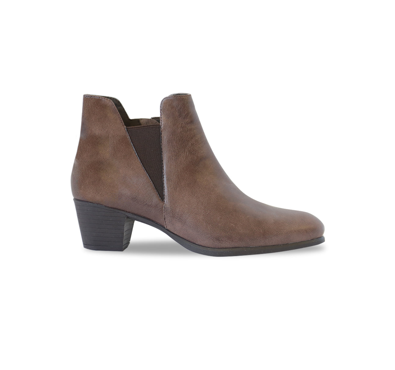 JACKSON CHELSEA STYLE BOOTIE IN GOAT DISTRESSED-LEATHER-side view