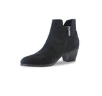 JACKSON CHELSEA STYLE BOOTIE IN BLACK SUEDE-inside view